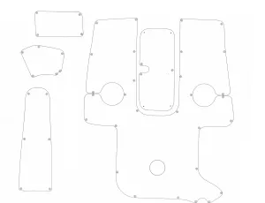 2006-2008 Caravelle 237 BR Snap in Boat Carpet