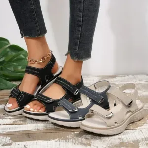 2025 Women Summer Wedges Non-slip Beach Open Toe Breathable Sandals Sport Style Shoes