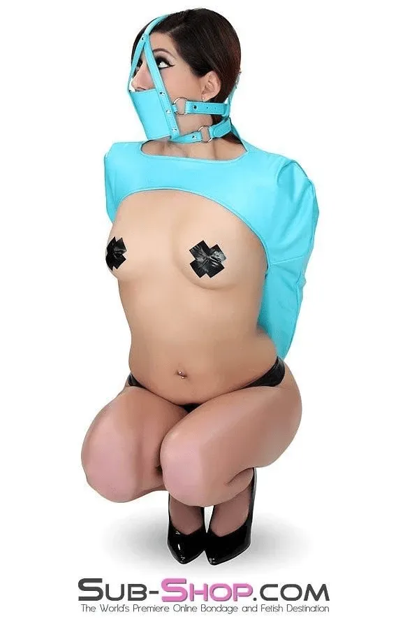 3751RS      <b>BOGO!</b> All Over Open Breast Zippered Armbinder Top