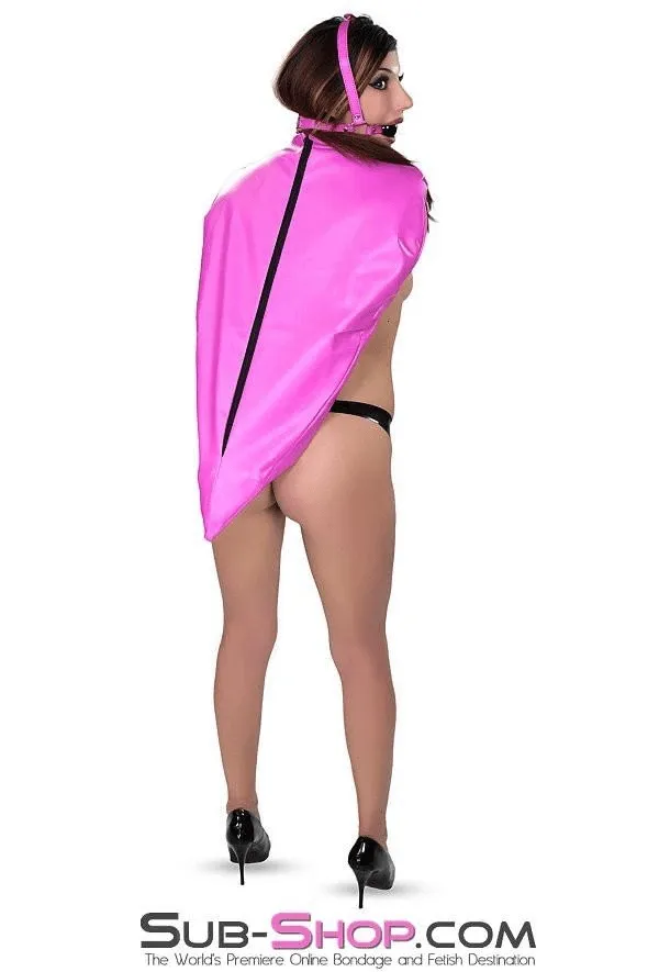 4739RS      Hot Pink Zippered Open Breast Armbinder Top