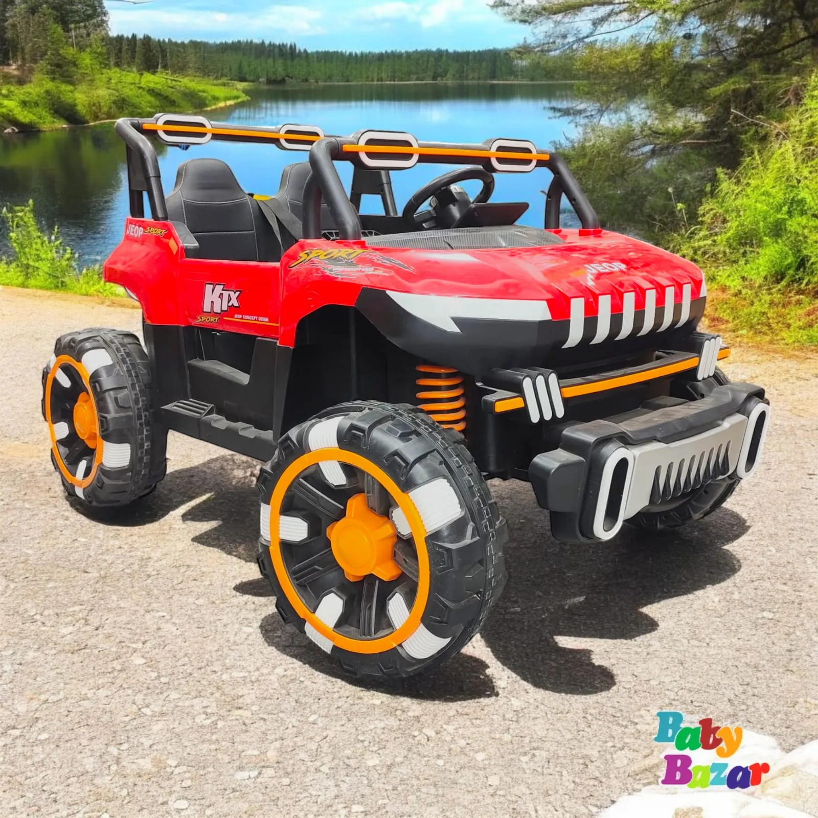 5 Motors Monster Off-Road Ride-On Jeep – Adventure Awaits