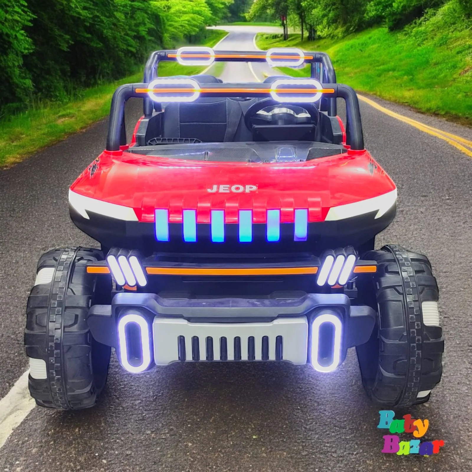 5 Motors Monster Off-Road Ride-On Jeep – Adventure Awaits