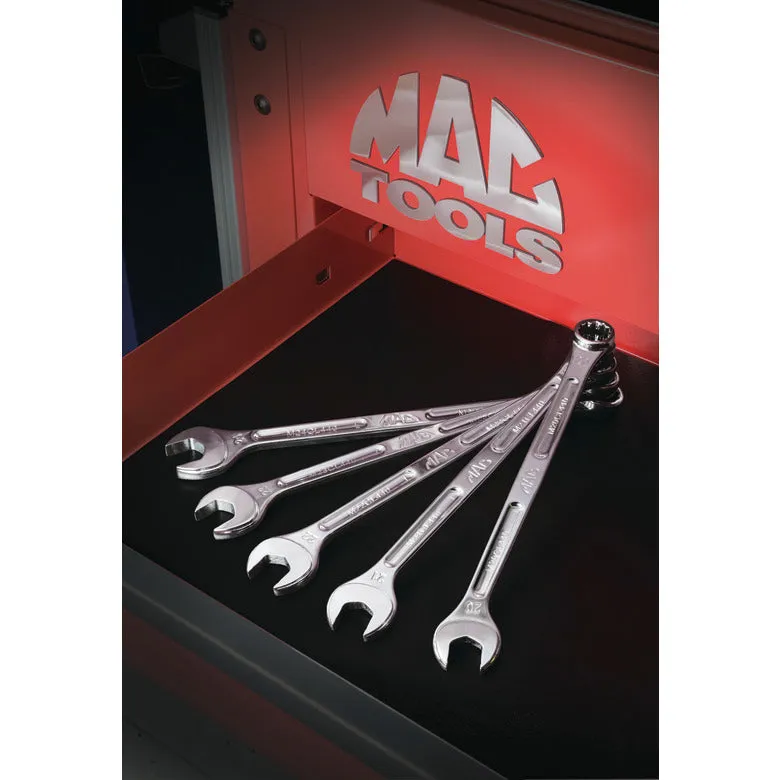 5-PC. Metric Combination Wrench Set - 12-PT.