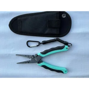 7.5" Stainless Steel 420 super grade Split Ring Plier with Tungsten Cutter