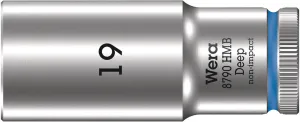 8790 HMB Deep 3/8" socket, 19 x 64 mm