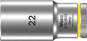 8790 HMB Deep 3/8" socket, 22 x 64 mm