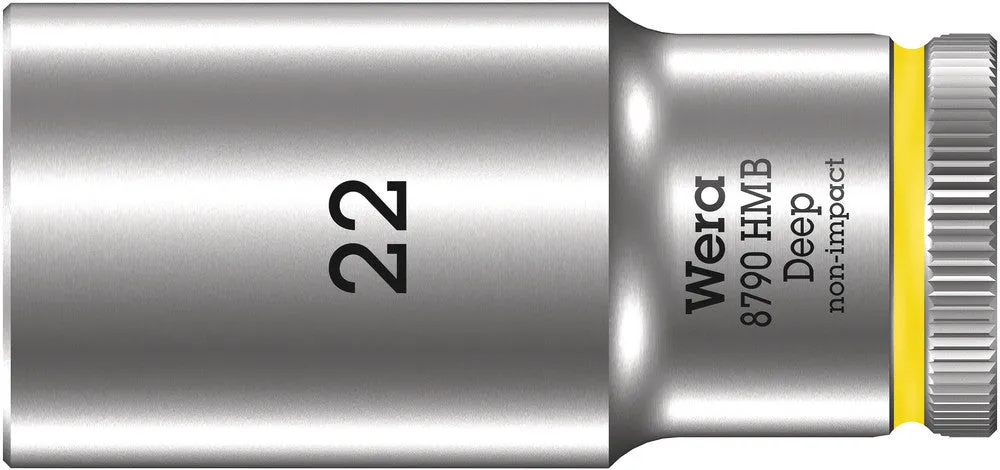 8790 HMB Deep 3/8" socket, 22 x 64 mm