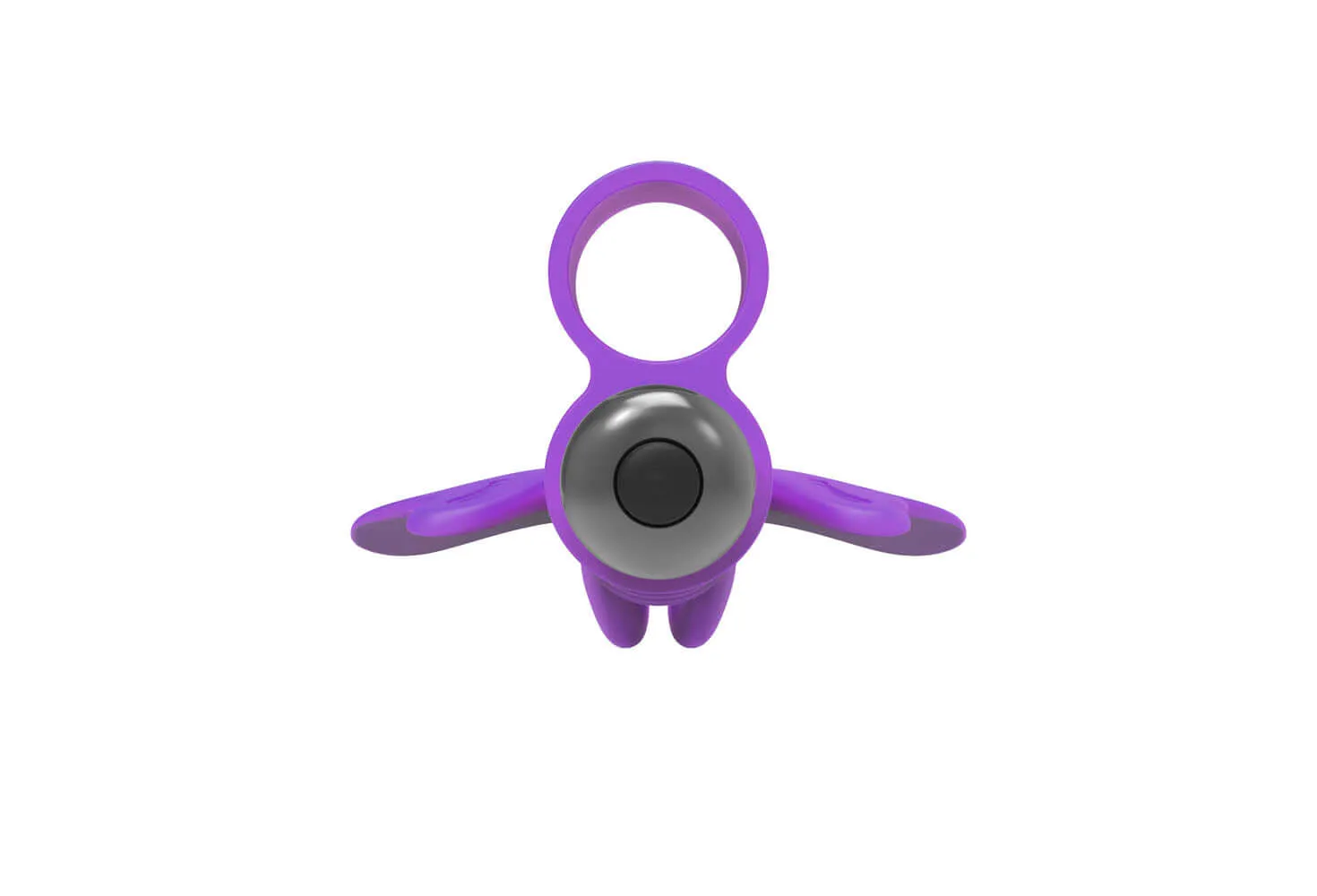 9's Flirt Finger Butterfly Finger Vibrator in Purple
