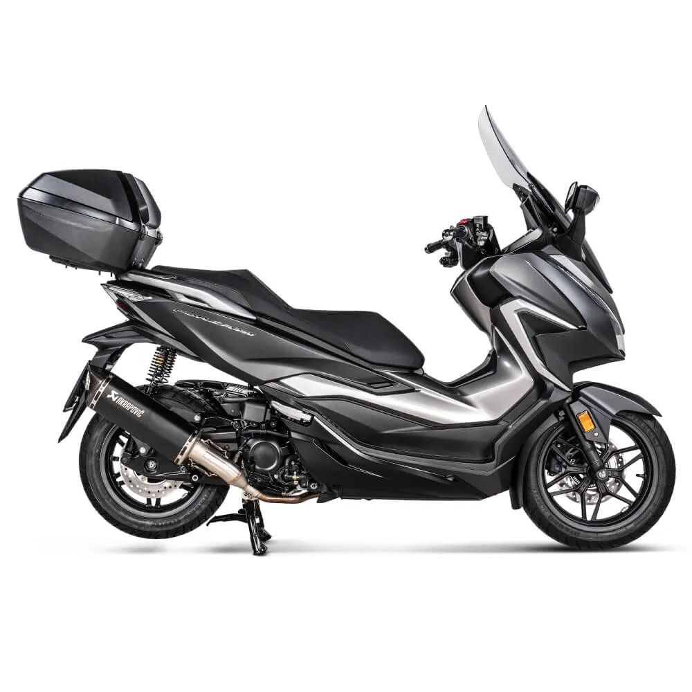 Akrapovic SP Black Coated Titanium Sleeved Slip-On Kit S-H3SO8-HRSSBL