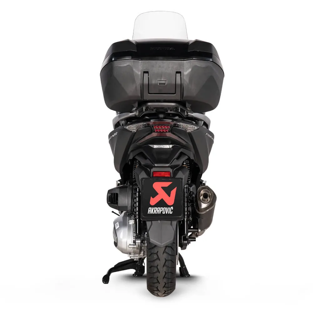 Akrapovic SP Black Coated Titanium Sleeved Slip-On Kit S-H3SO8-HRSSBL