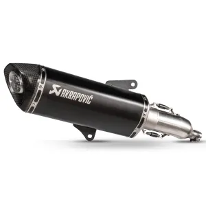 Akrapovic SP Black Coated Titanium Sleeved Slip-On Kit S-H3SO8-HRSSBL