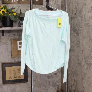 All In Motion Women's Super Soft Modal Sweatshirt 83817118 Aqua Green S