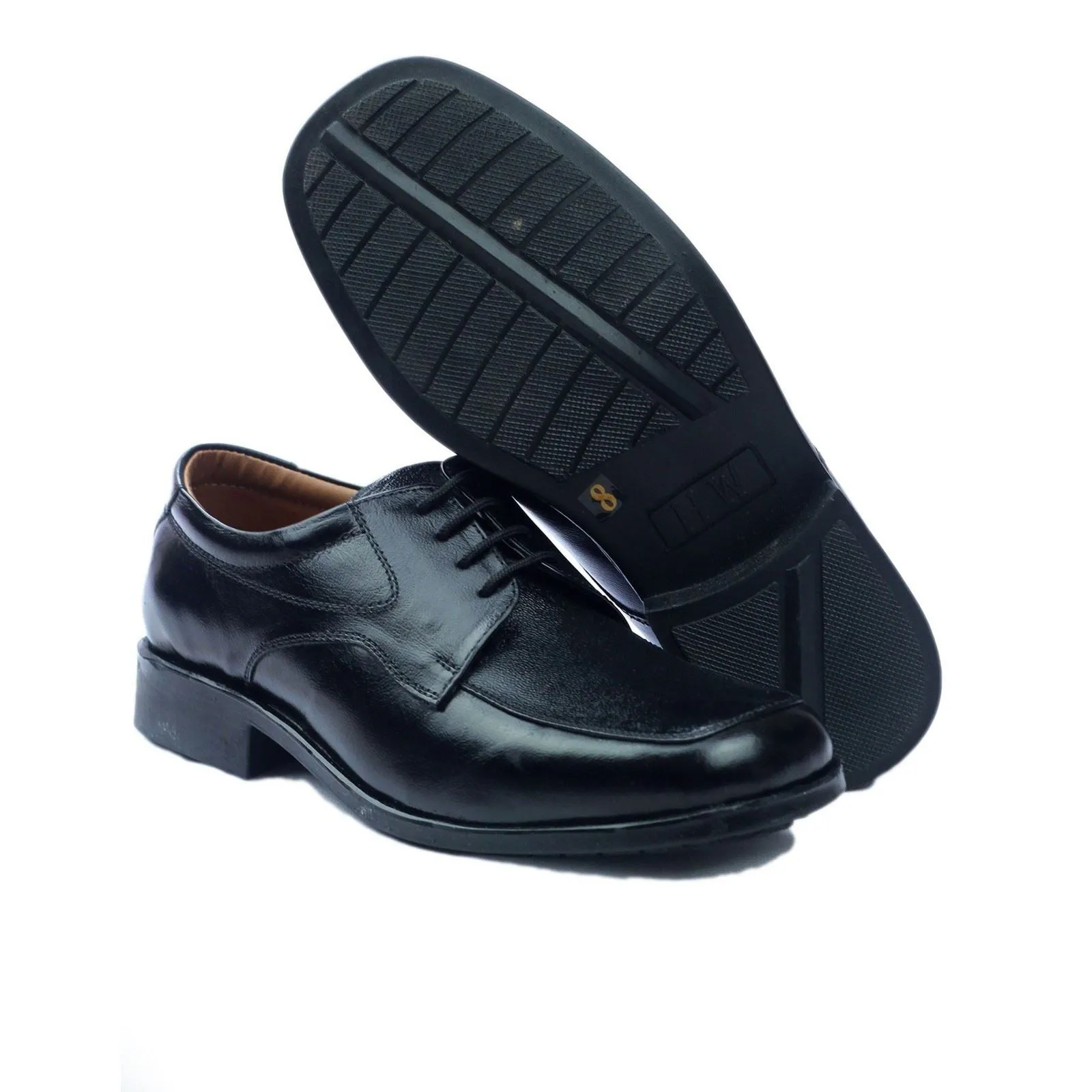 Amblers Mens Classic Shoes - Birmingham Gibson in Black, 6-12