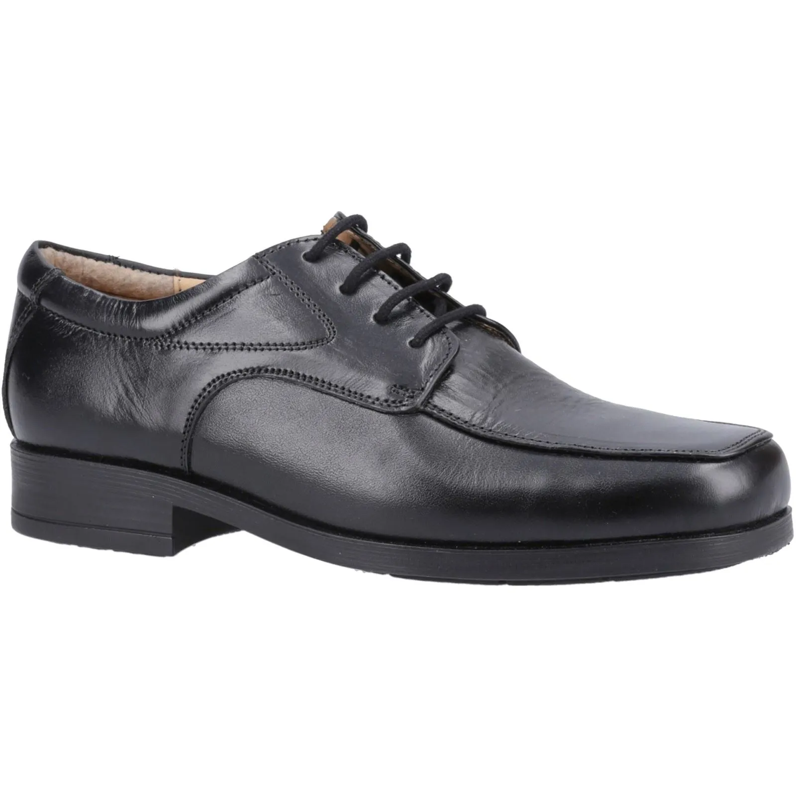 Amblers Mens Classic Shoes - Birmingham Gibson in Black, 6-12