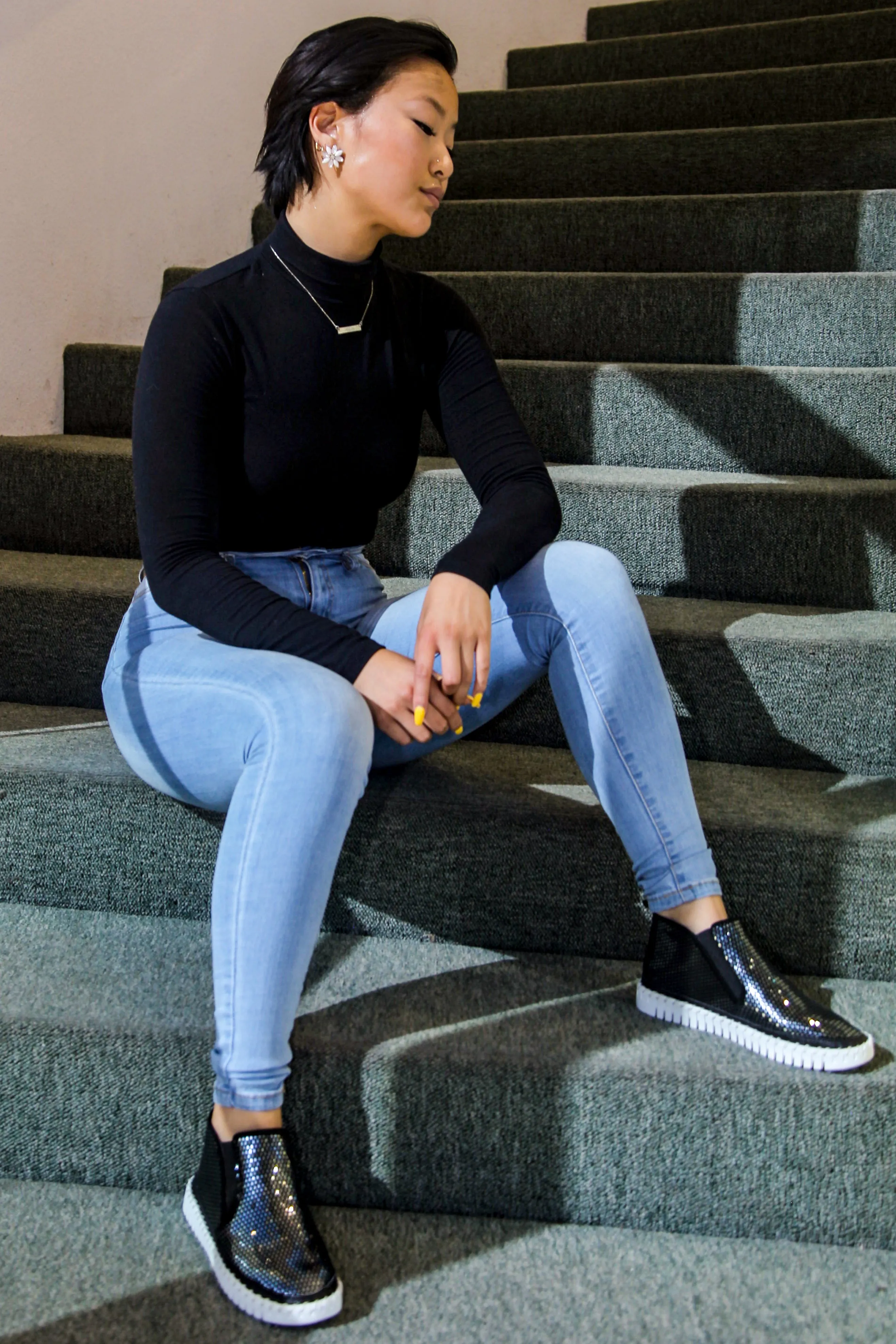 Amelie - Glittering Sneaker
