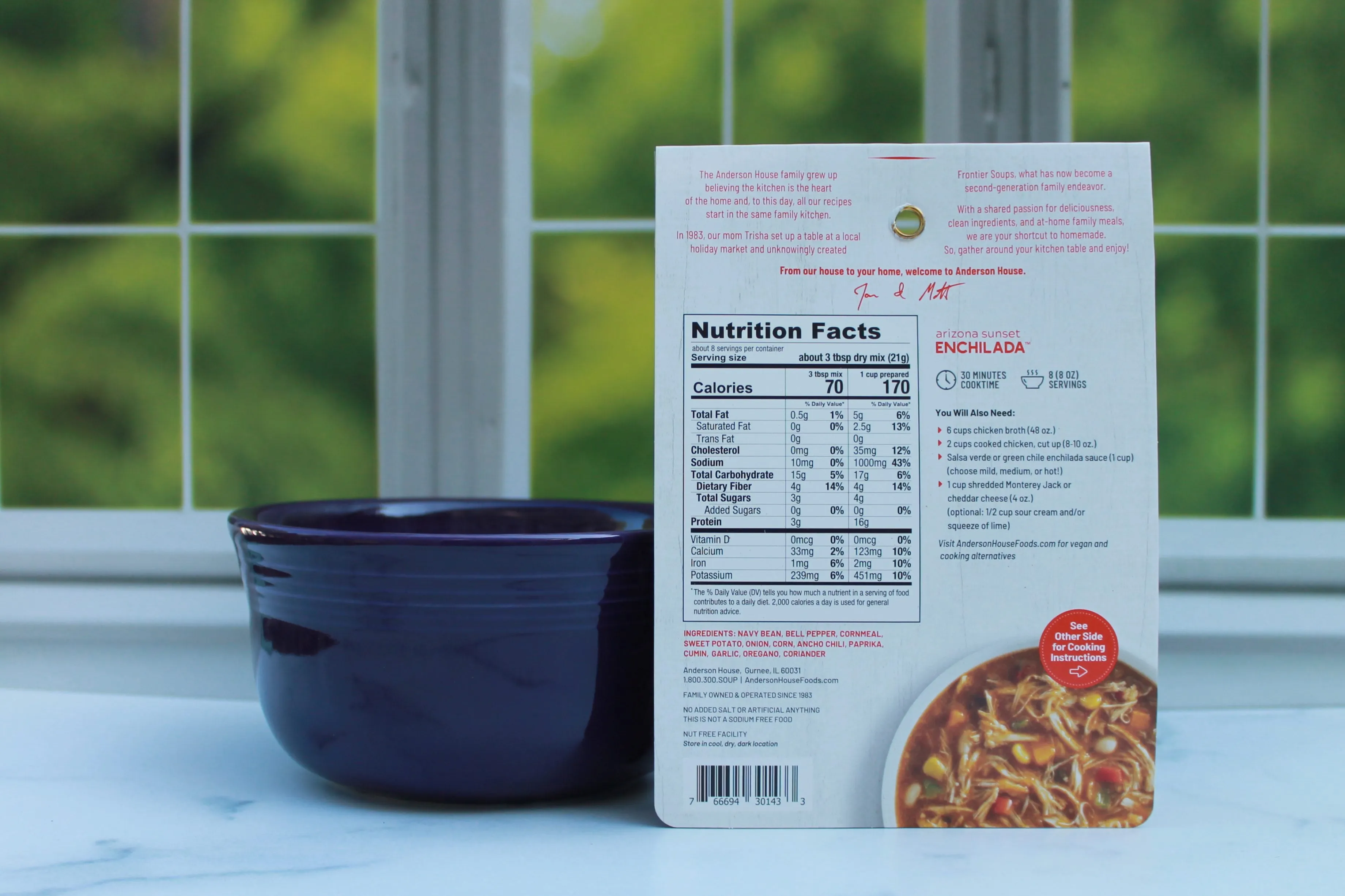 Anderson House Arizona Sunset Enchilada Soup Mix
