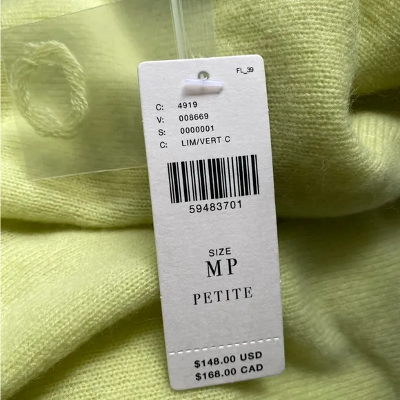 Anthropologie Pilcro Emmeline Boat-Neck Cashmere Sweater