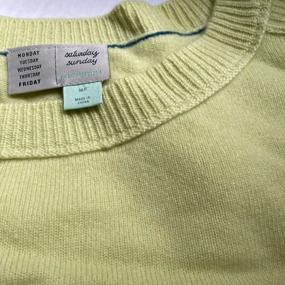 Anthropologie Pilcro Emmeline Boat-Neck Cashmere Sweater