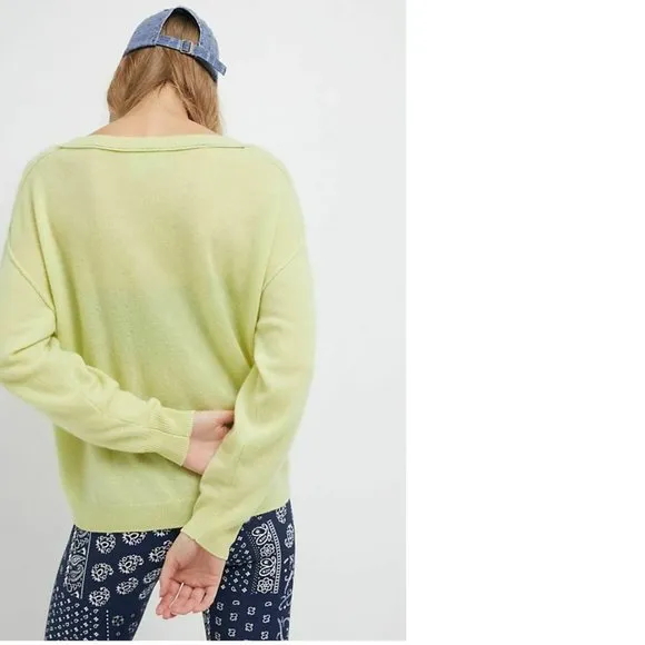 Anthropologie Pilcro Emmeline Boat-Neck Cashmere Sweater