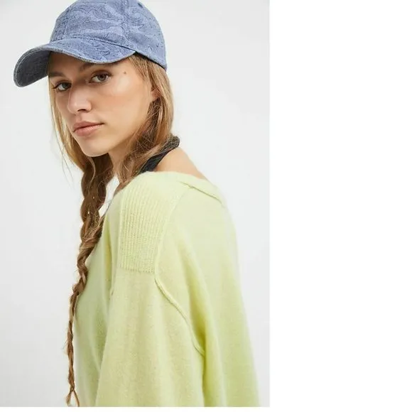 Anthropologie Pilcro Emmeline Boat-Neck Cashmere Sweater