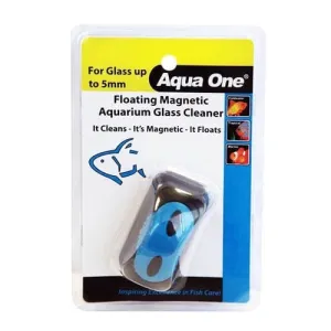 Aqua One Floating Magnet Cleaner S - For Up to 5mm Glass