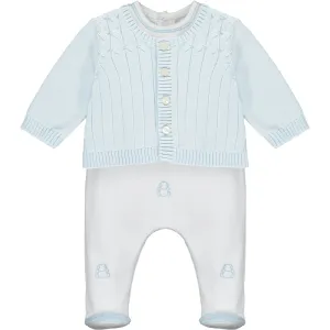 Archer Boys Babygrow & Cardigan Set