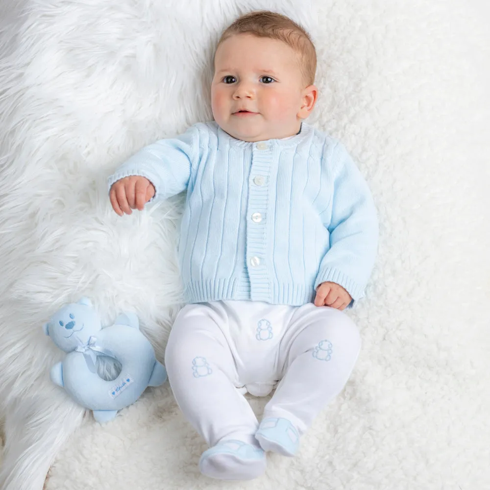 Archer Boys Babygrow & Cardigan Set