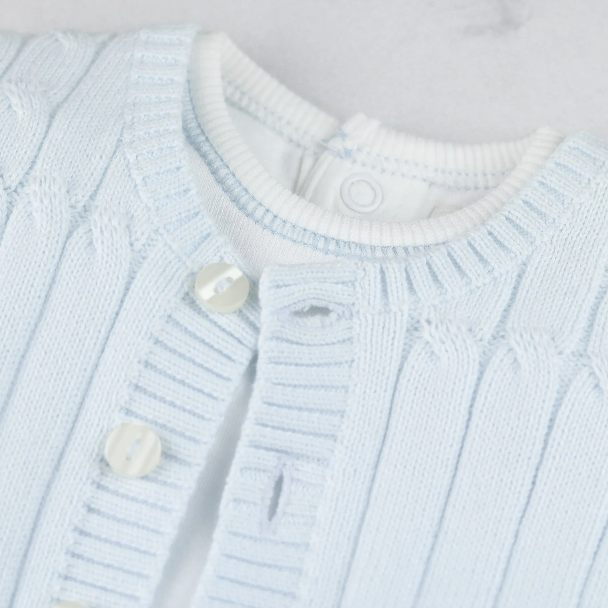 Archer Boys Babygrow & Cardigan Set