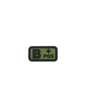 B  (Pos) Blood Type Patch
