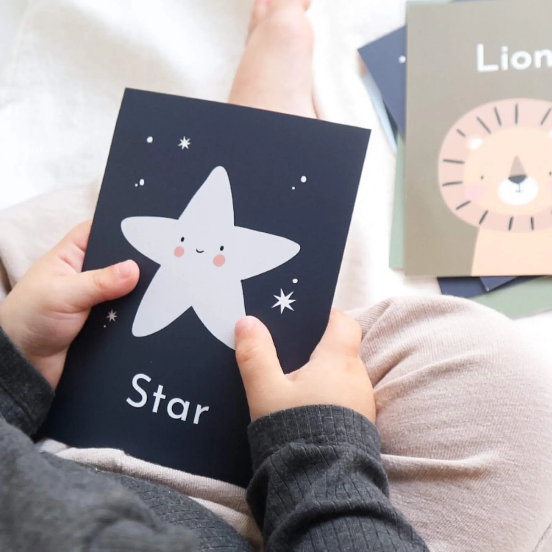Baby's first words flash cards
