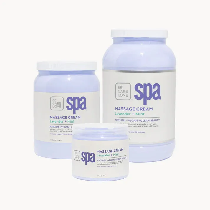 BCL Spa - Lavender   Mint - Massage Cream 128oz