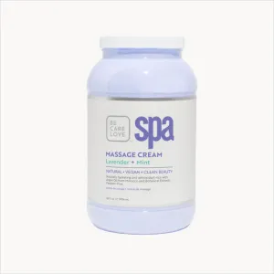 BCL Spa - Lavender   Mint - Massage Cream 128oz