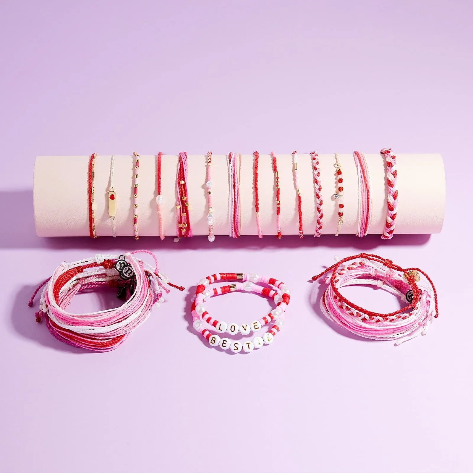 Be Mine Stretch Bracelet Set of 3