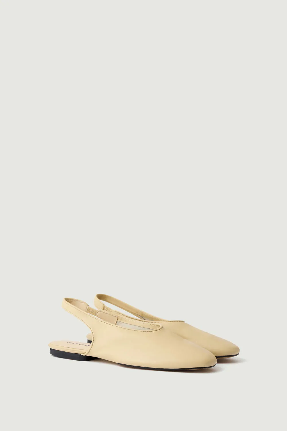 BEIGE EMMETT SLINGBACKS