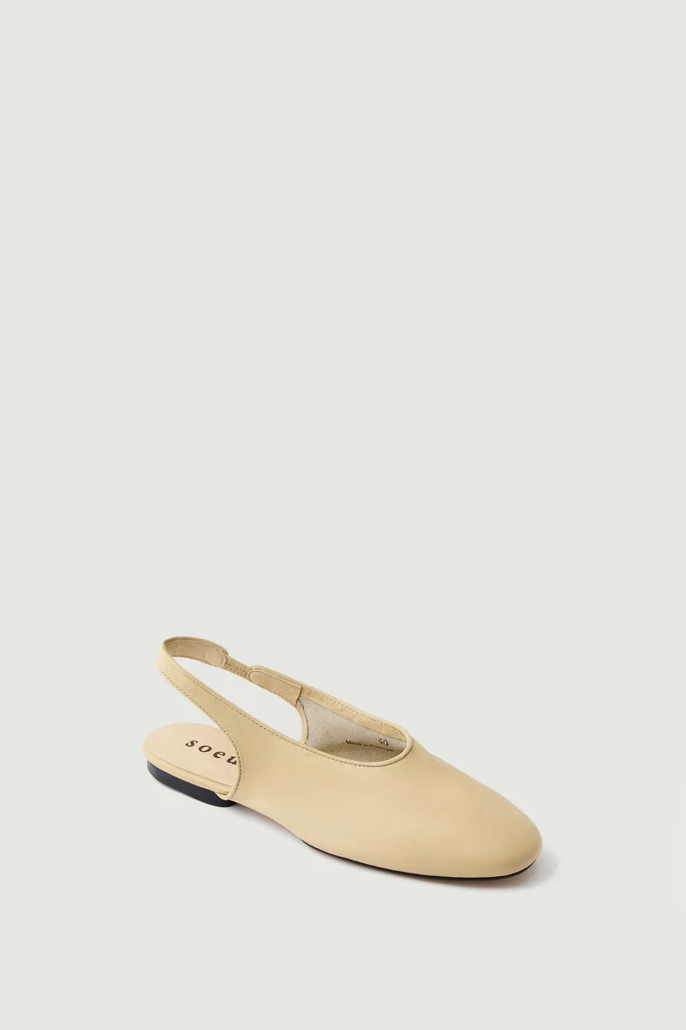 BEIGE EMMETT SLINGBACKS
