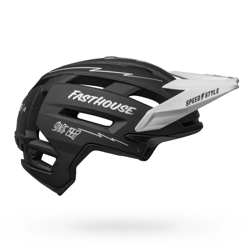 Bell Super Air R Spherical Helmet - Black/White