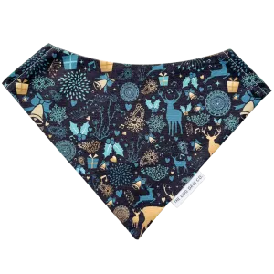 Blue Christmas Bandana