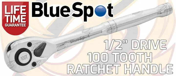 BLUESPOT 13PCS 1/2" DRIVE 6 POINT DEEP SOCKET SET 10MM - 22MM