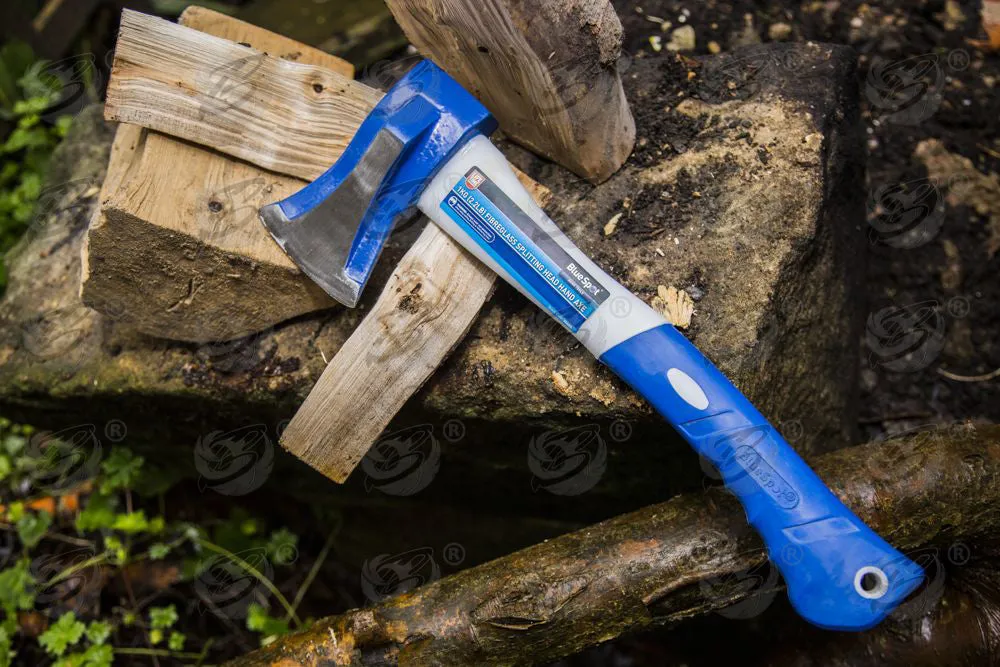 BLUESPOT 1KG ( 2.2LB ) FIBREGLASS SPLITTING HEAD HAND AXE