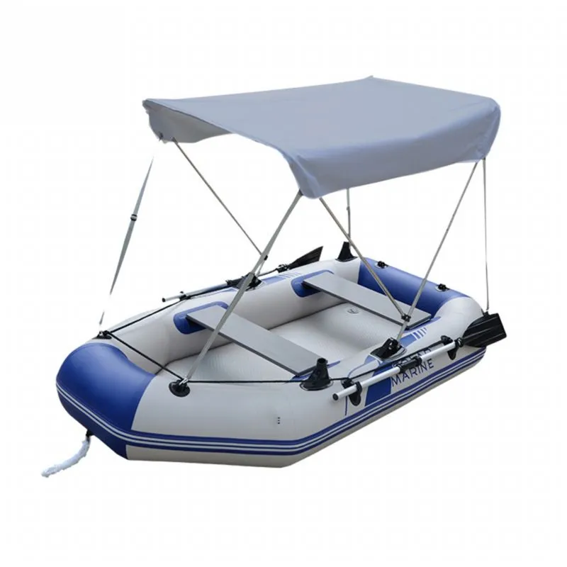 Boat Sun Shade Shelter For 2-4 Persons Inflatable Kayak Awning Canopy