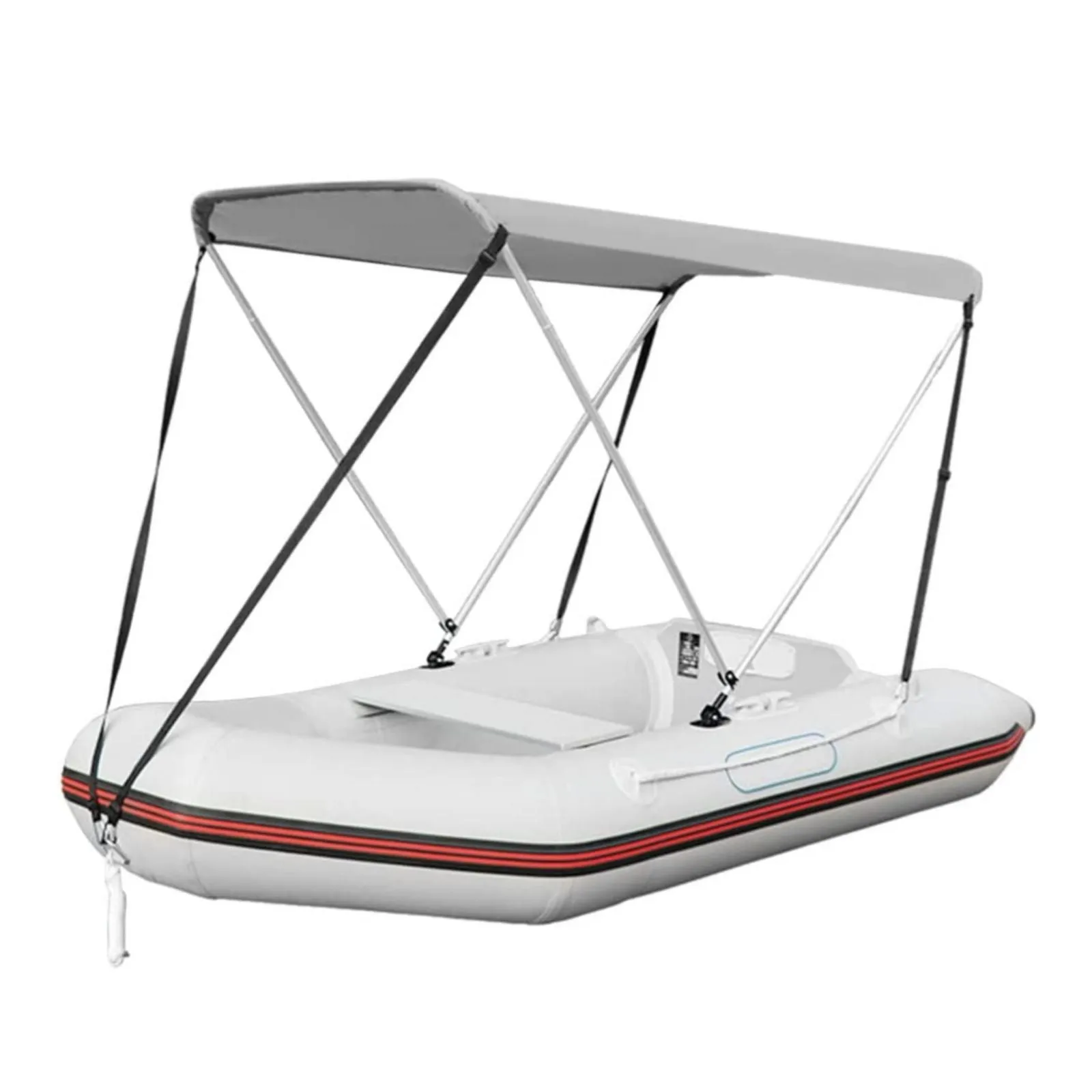 Boat Sun Shade Shelter For 2-4 Persons Inflatable Kayak Awning Canopy