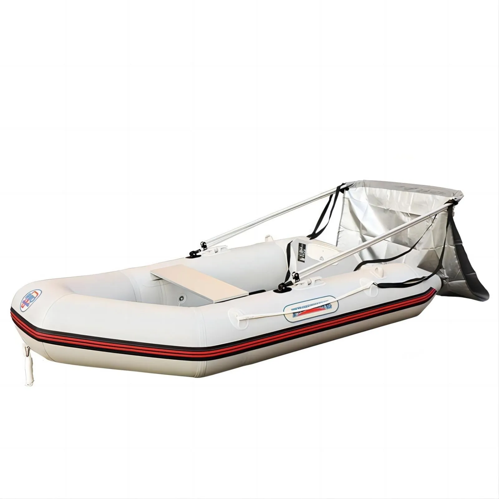 Boat Sun Shade Shelter For 2-4 Persons Inflatable Kayak Awning Canopy