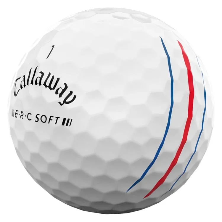 Callaway ERC Soft Triple Track White Golf Balls 12Pk