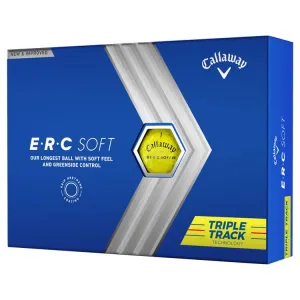 Callaway ERC Soft Triple Track Yellow Golf Balls 12Pk