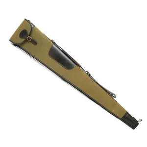 Canvas Shotgun Case With Thick Fleece Wool Lining