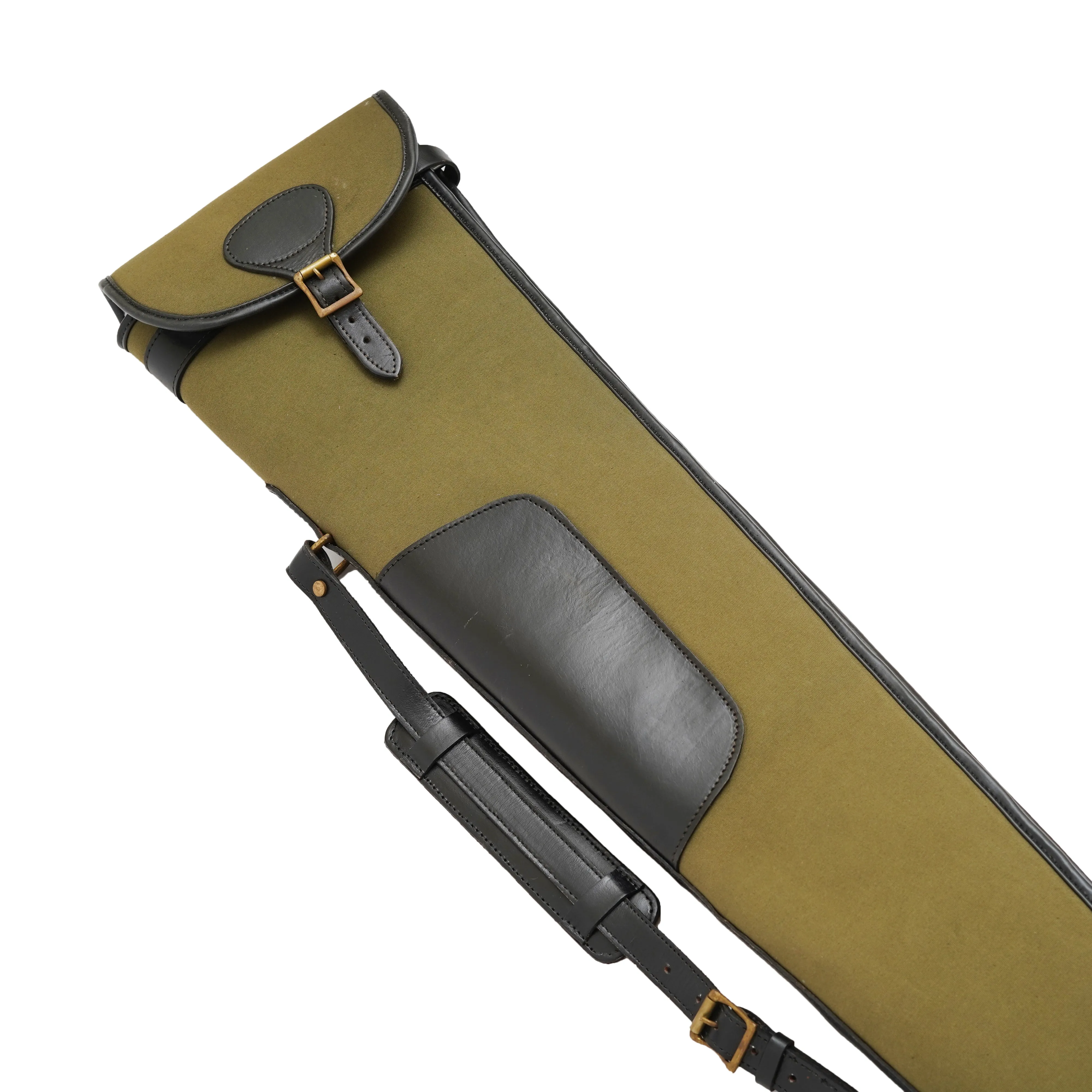 Canvas Shotgun Case With Thick Fleece Wool Lining