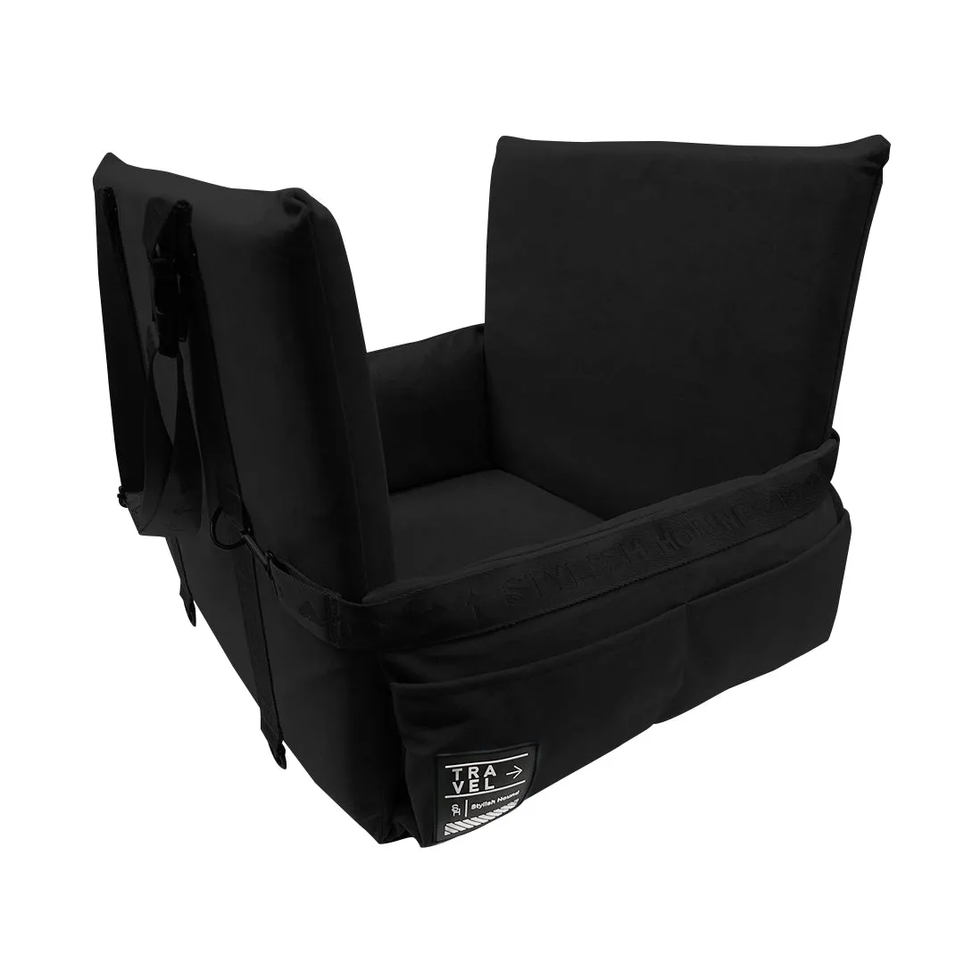 Car Seat and Travel Home Black   Isofix Safety Belt