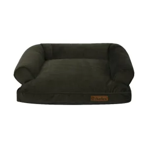 Charlie's Corduroy Dog Sofa Bed Green Small