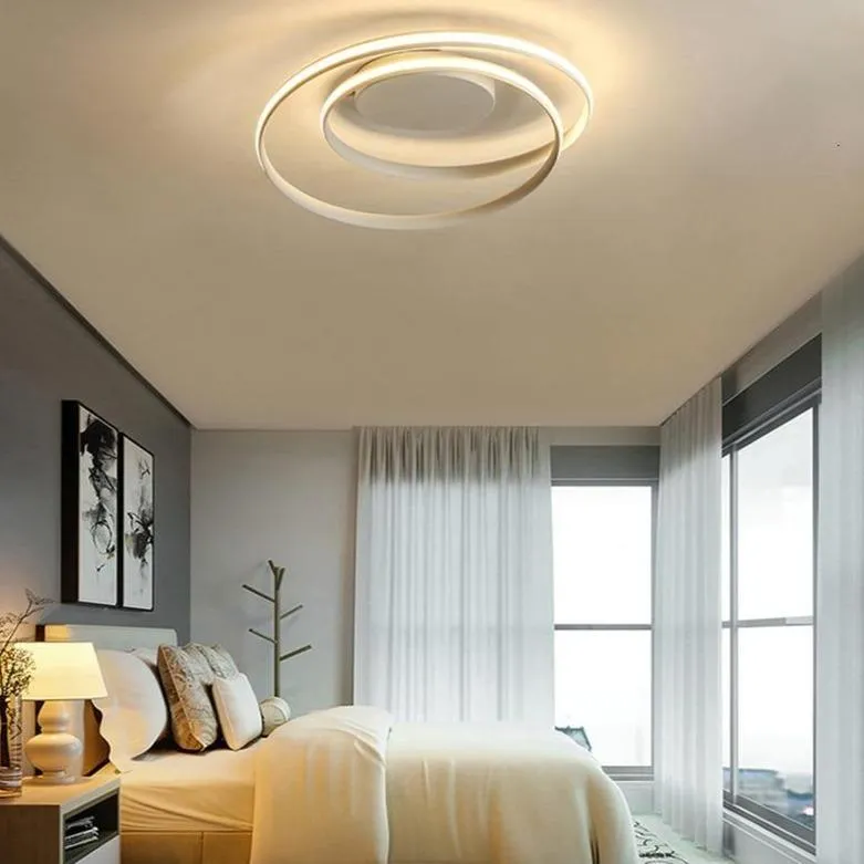Circular Spiral LED Surface Mounted Ceiling Lights