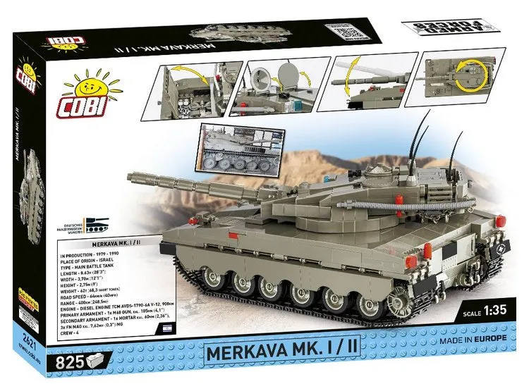 COBI Merkava MK.I/II Tank 825pc